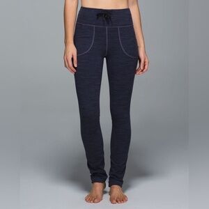 lululemon athletica Dark gray/purple Leggings